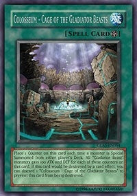 Colosseum - Cage of the Gladiator Beasts (54) (GLAS) - YuGiOh Single