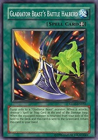Gladiator Beast’s Battle Halberd (55) (GLAS) - YuGiOh Single