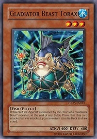 Gladiator Beast Torax (81) (GLAS) - YuGiOh Single