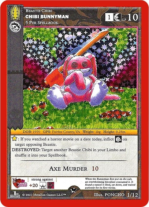 Chibi Bunnyman (1) (VD22) - MetaZoo Single