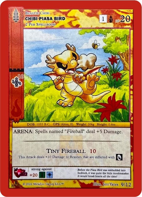 Chibi Piasa Bird (9) (VD22) - MetaZoo Single