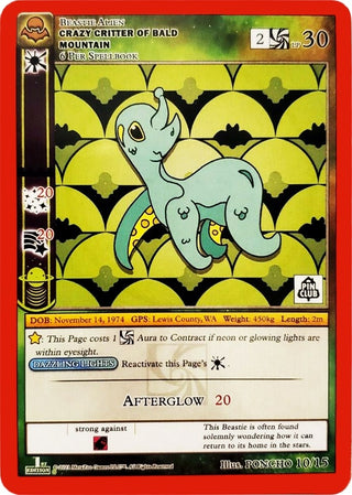 Crazy Critter of Bald Mountain (Pin Club Nightfall Mystery Collection 1st Edition) (10) (MISC) - MetaZoo Single