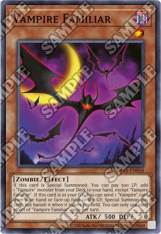 Vampire Familiar (18018) (OP18) - YuGiOh Single