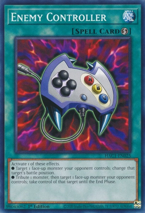 Enemy Controller (1025) (HAC1) - YuGiOh Single
