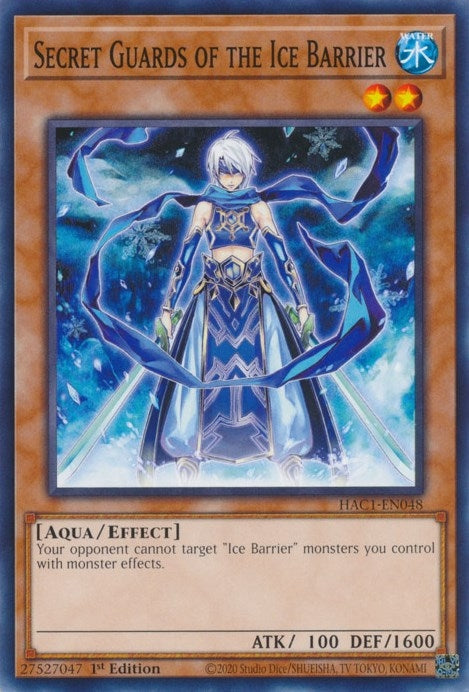 Secret Guards of the Ice Barrier (1048) (HAC1) - YuGiOh Single