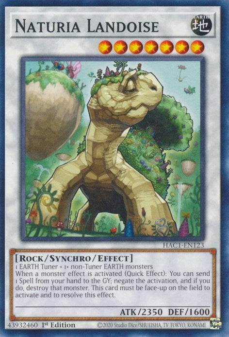 Naturia Landoise (1123) (HAC1) - YuGiOh Single