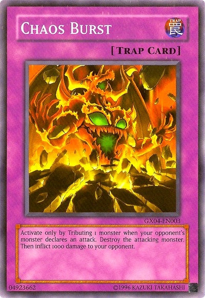 Chaos Burst (GX Tag Force 2) (4003) (VDP) - YuGiOh Single