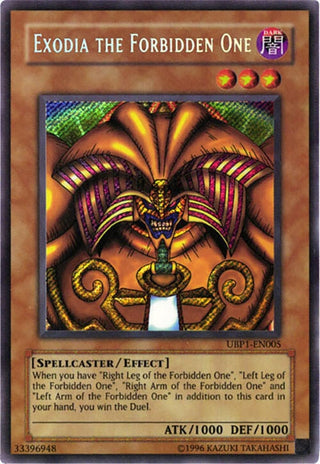 Exodia the Forbidden One (1005) - YuGiOh Single