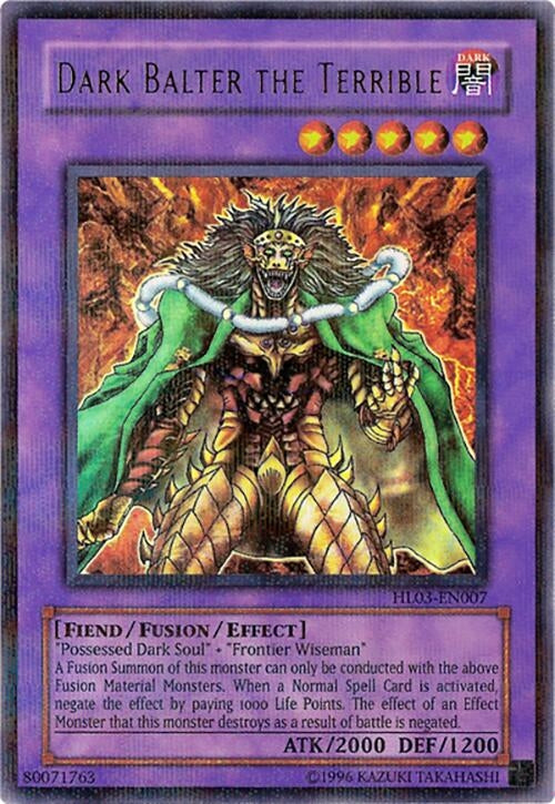 Dark Balter the Terrible (3007) (HL03) - YuGiOh Single