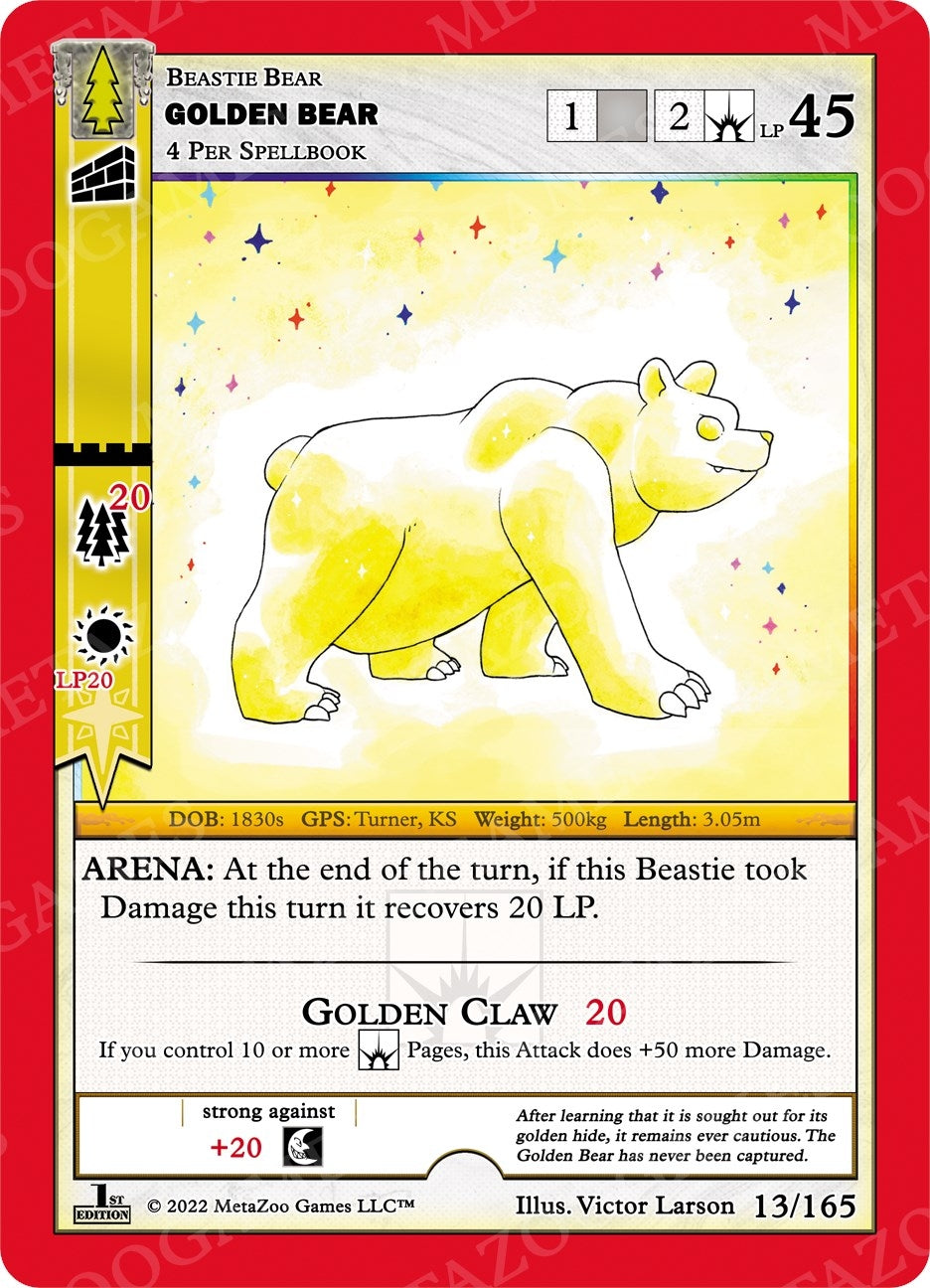 Golden Bear (13) (WILFE) - MetaZoo Single