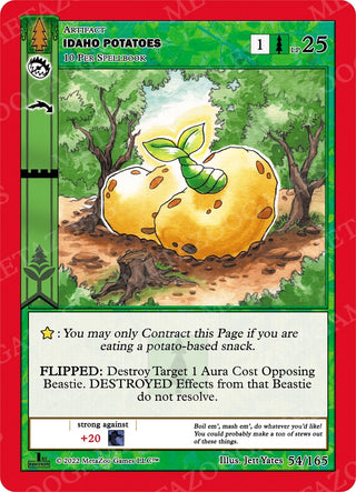 Idaho Potatoes (54) (WILFE) - MetaZoo Single
