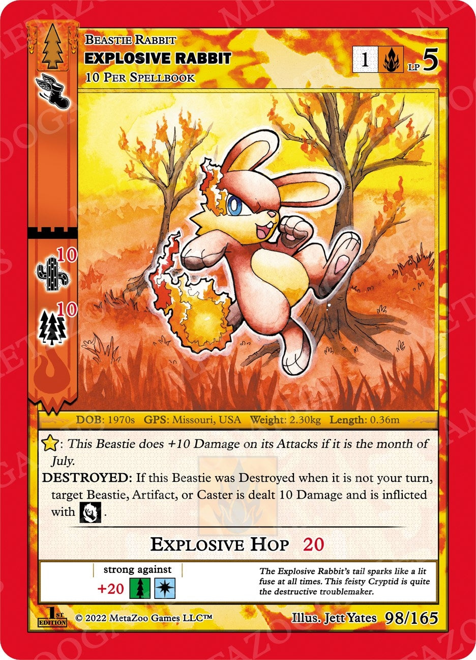 Explosive Rabbit (98) (WILFE) - MetaZoo Single