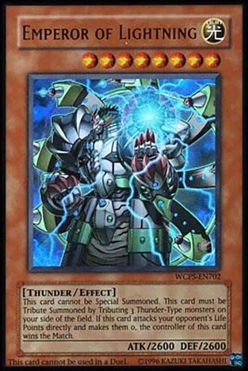 Emperor of Lightning (702) - YuGiOh Single