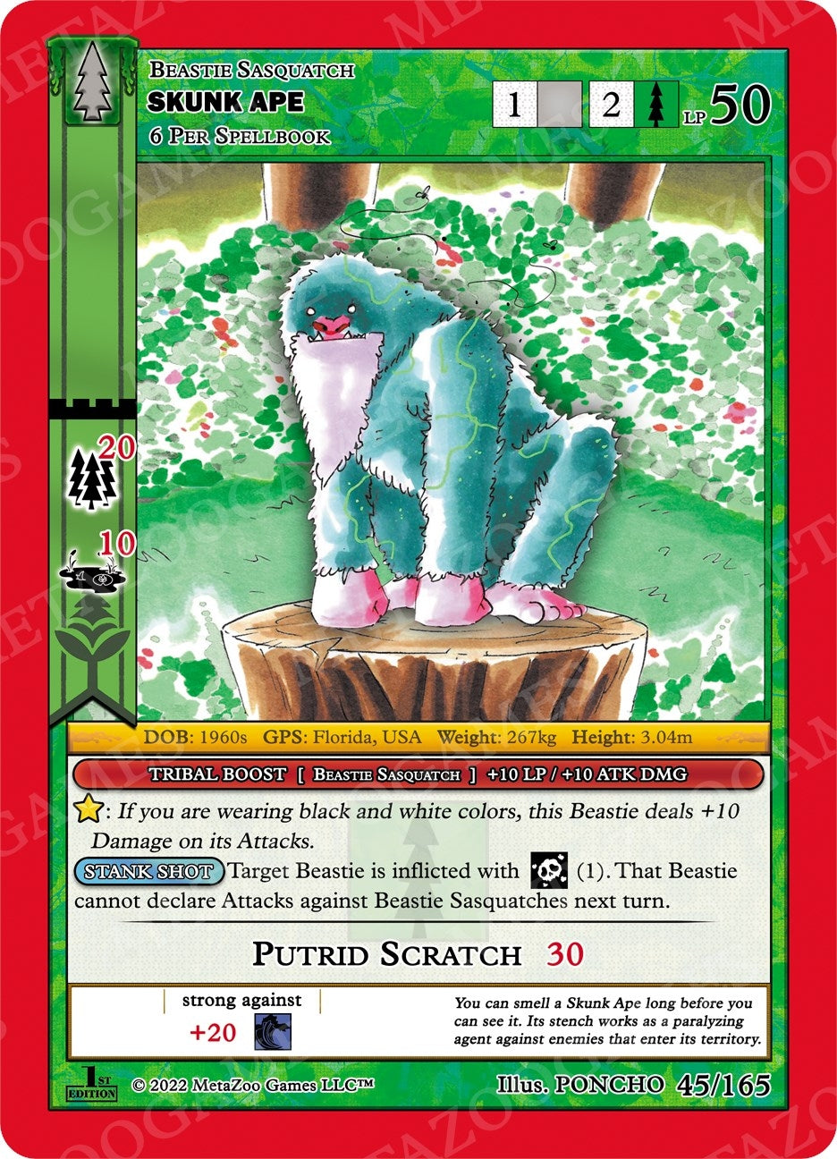 Skunk Ape (45) (WILFE) - MetaZoo Single