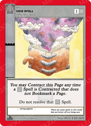 Void Spell (120) (WILFE) - MetaZoo Single