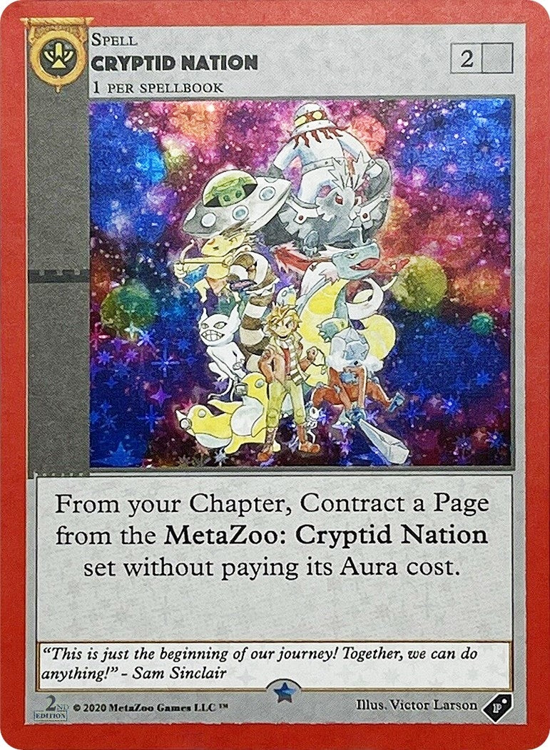 Cryptid Nation - Second Edition (MISC) - MetaZoo Single