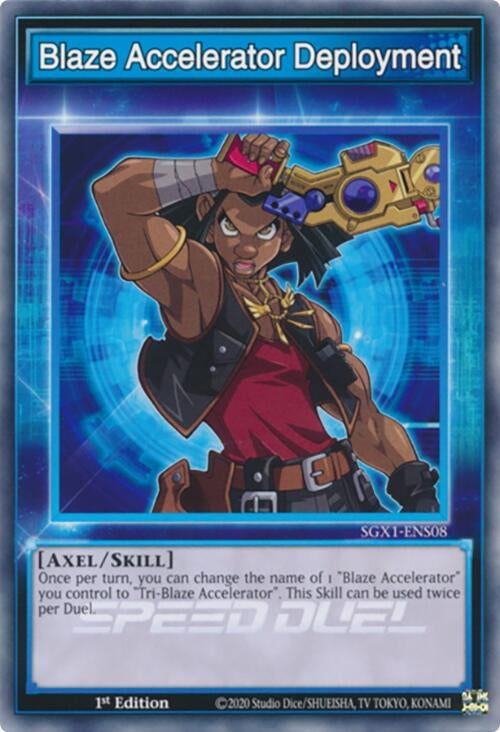 Blaze Accelerator Deployment (108) - YuGiOh Single