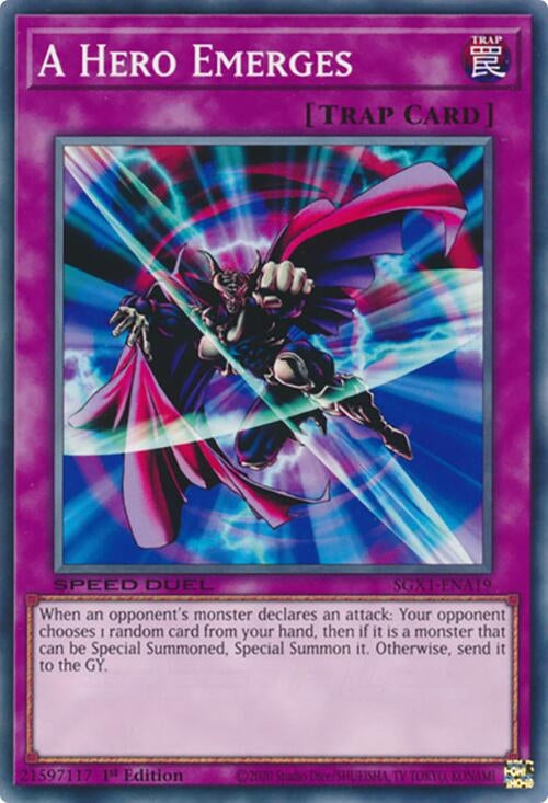 A Hero Emerges (119) - YuGiOh Single