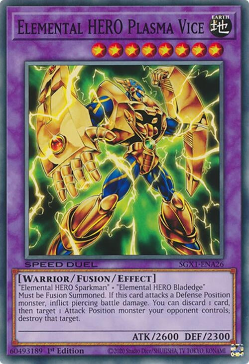Elemental HERO Plasma Vice (126) - YuGiOh Single
