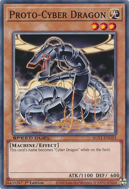 Proto-Cyber Dragon (103) - YuGiOh Single