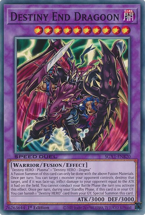 Destiny End Dragoon (120) - YuGiOh Single