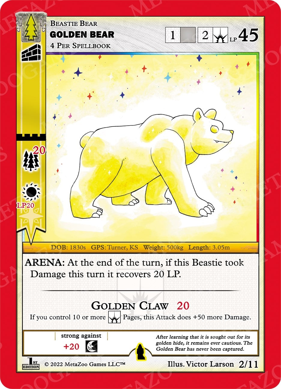 Golden Bear (2) (WILFE-TD) - MetaZoo Single