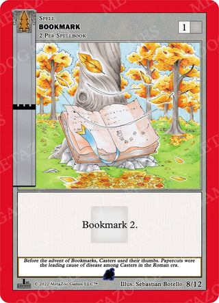 Bookmark (Water) (8) (WILFE-TD) - MetaZoo Single