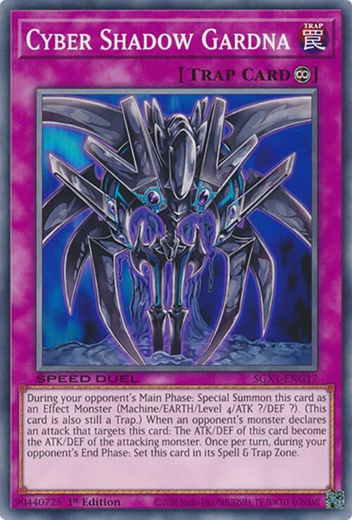Cyber Shadow Gardna (117) - YuGiOh Single