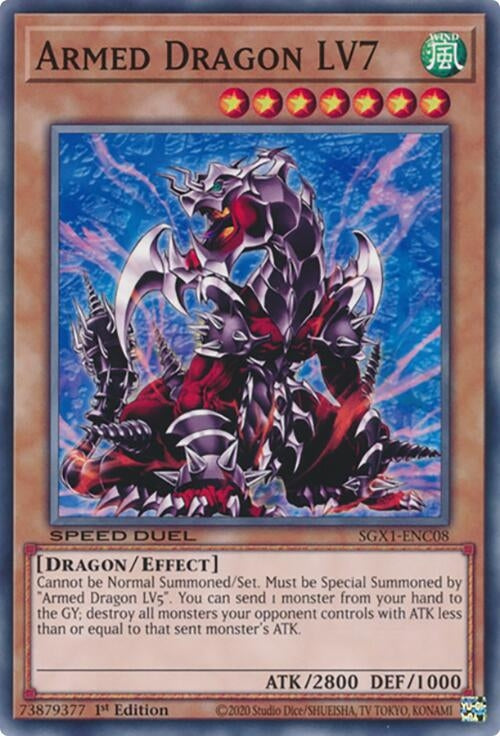 Armed Dragon LV7 (108) - YuGiOh Single