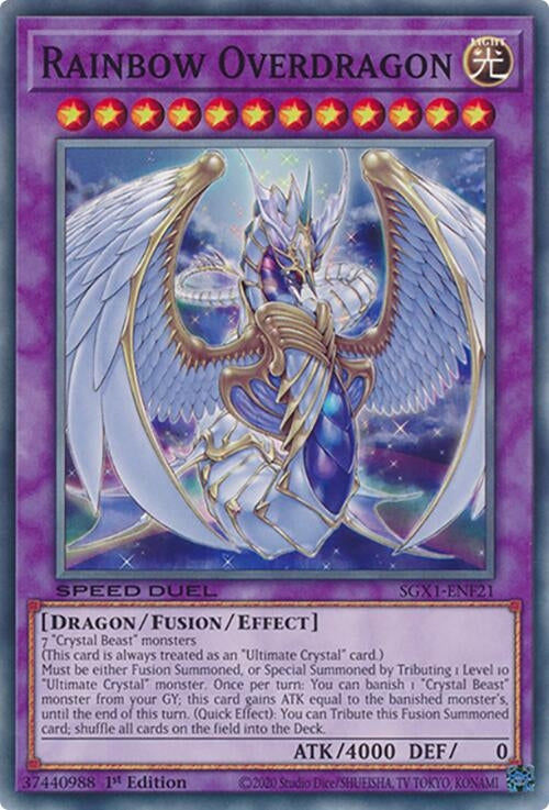 Rainbow Overdragon (121) - YuGiOh Single