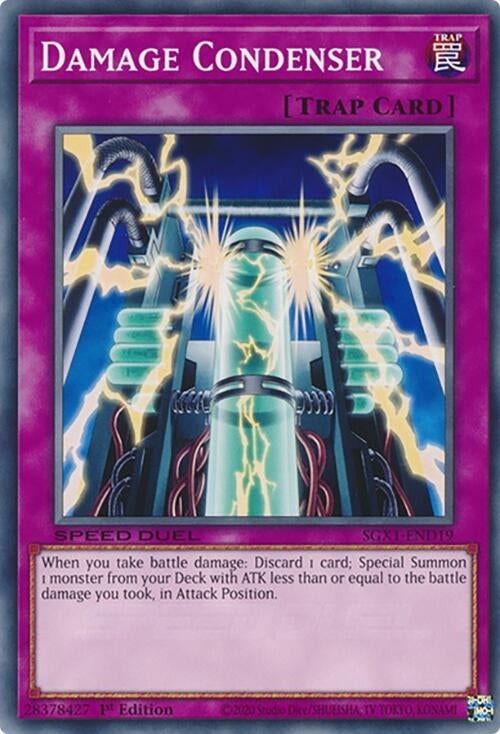 Damage Condenser (119) - YuGiOh Single