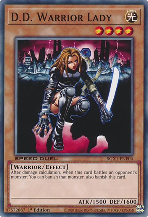 D.D. Warrior Lady (104) - YuGiOh Single