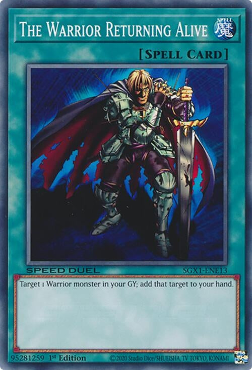 The Warrior Returning Alive (113) - YuGiOh Single