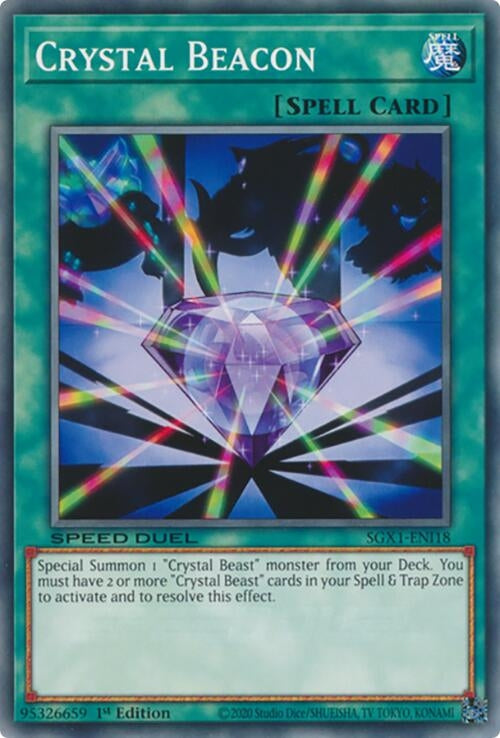 Crystal Beacon (118) - YuGiOh Single