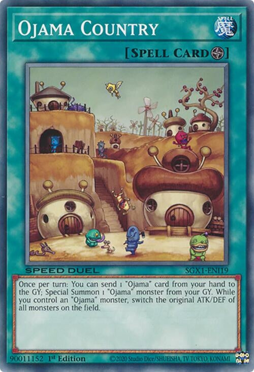 Ojama Country (119) - YuGiOh Single
