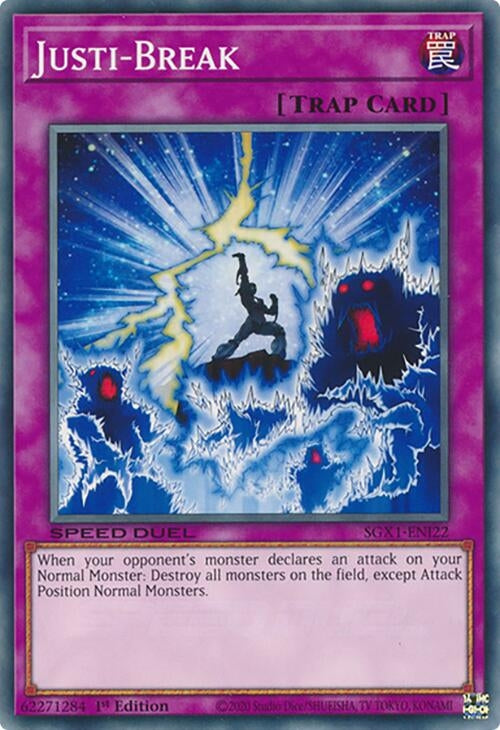Justi-Break (122) - YuGiOh Single