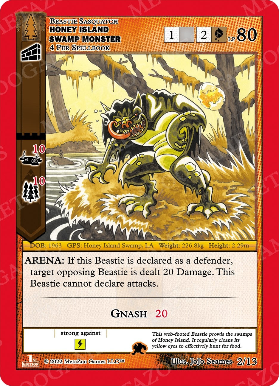 Honey Island Swamp Monster (2) (WILFE-RE) - MetaZoo Single