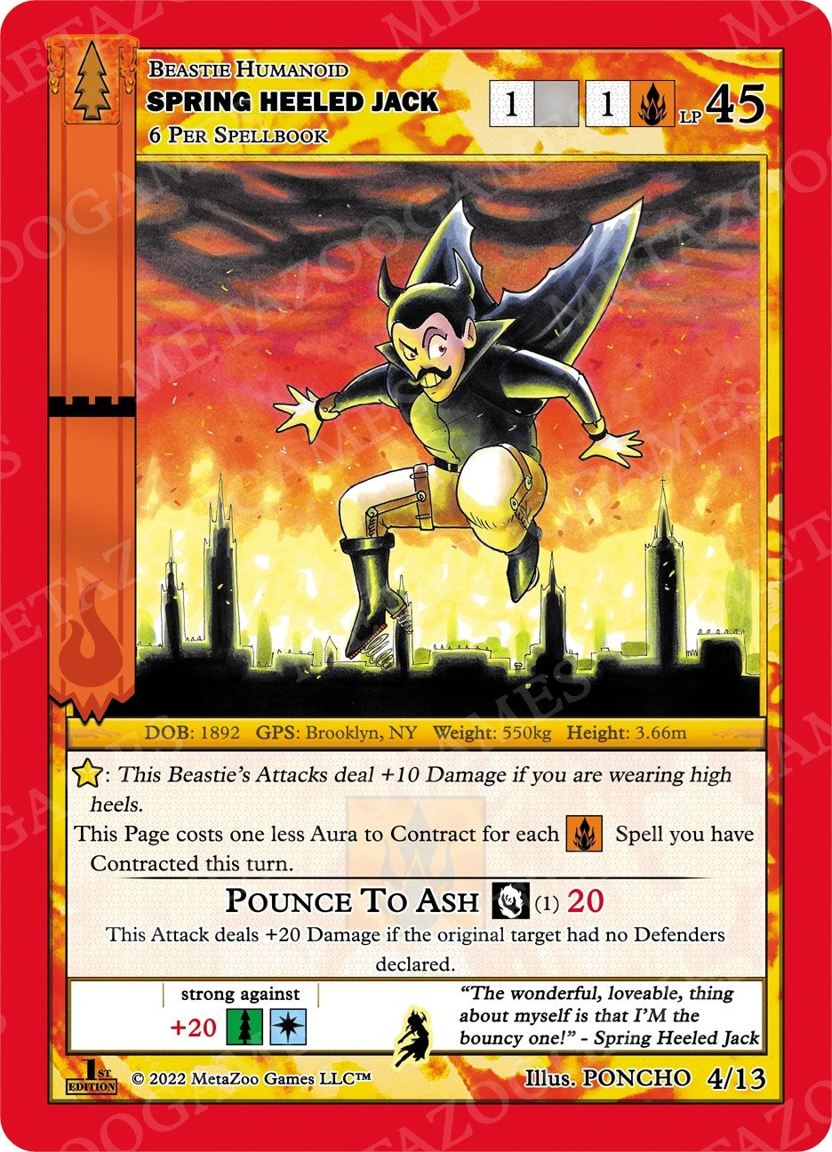 Spring Heeled Jack (4) (WILFE-RE) - MetaZoo Single