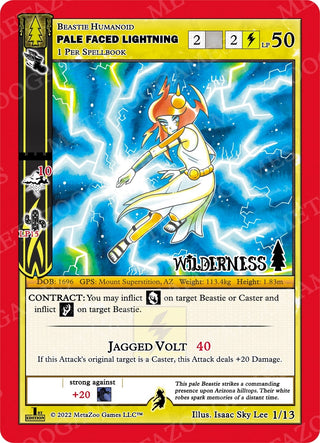 Pale Faced Lightning (1) (WILFE-RE) - MetaZoo Single