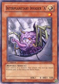 Interplanetary Invader ’A’ (34) (LODT) - YuGiOh Single