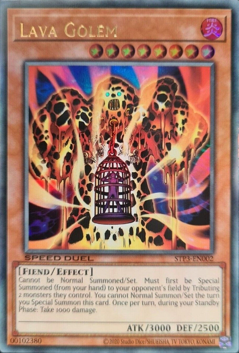 Lava Golem (3002) (STP3) - YuGiOh Single