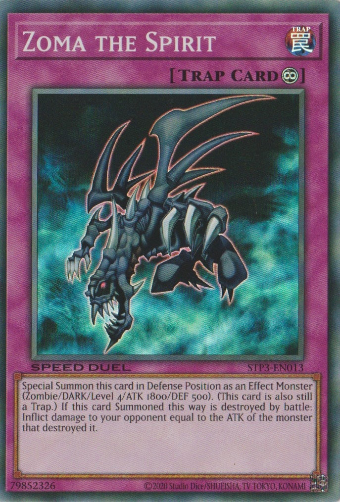 Zoma the Spirit (3013) (STP3) - YuGiOh Single
