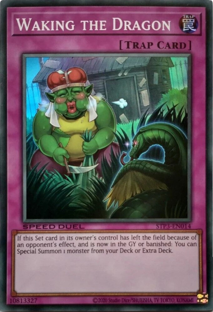 Waking the Dragon (3014) (STP3) - YuGiOh Single