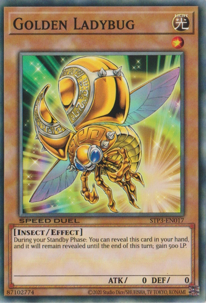 Golden Ladybug (3017) (STP3) - YuGiOh Single