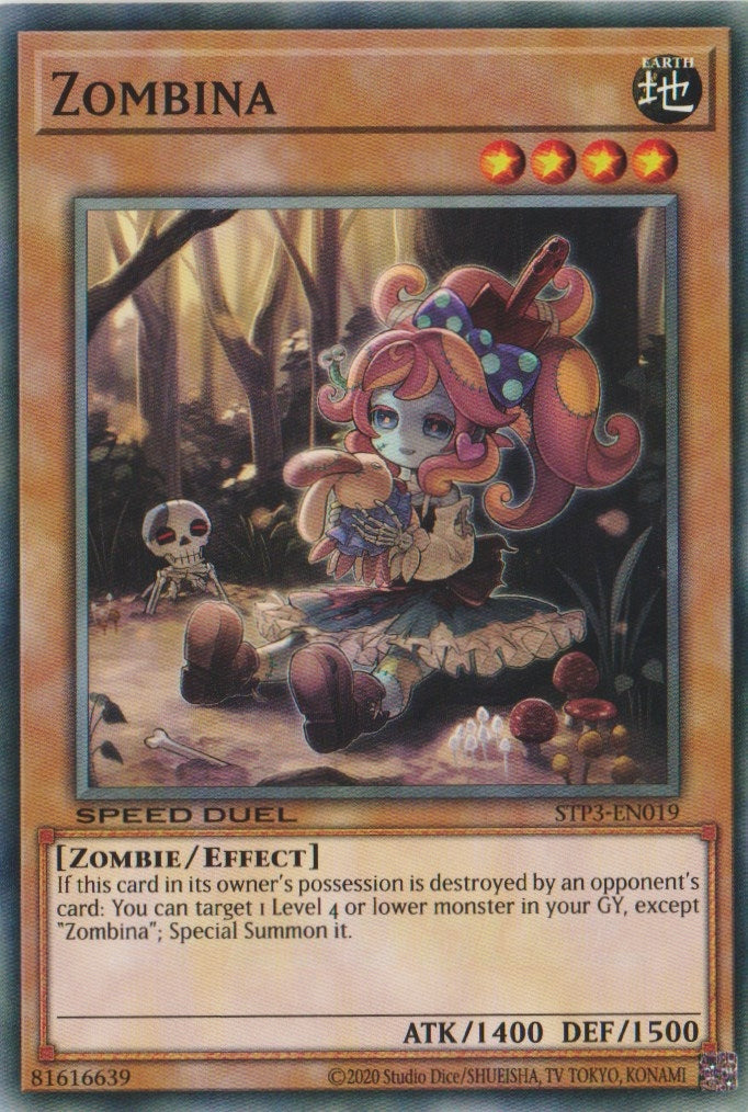 Zombina (3019) (STP3) - YuGiOh Single
