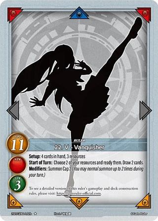 22. V - Vanquisher (B) (2021) - Gate Ruler Single