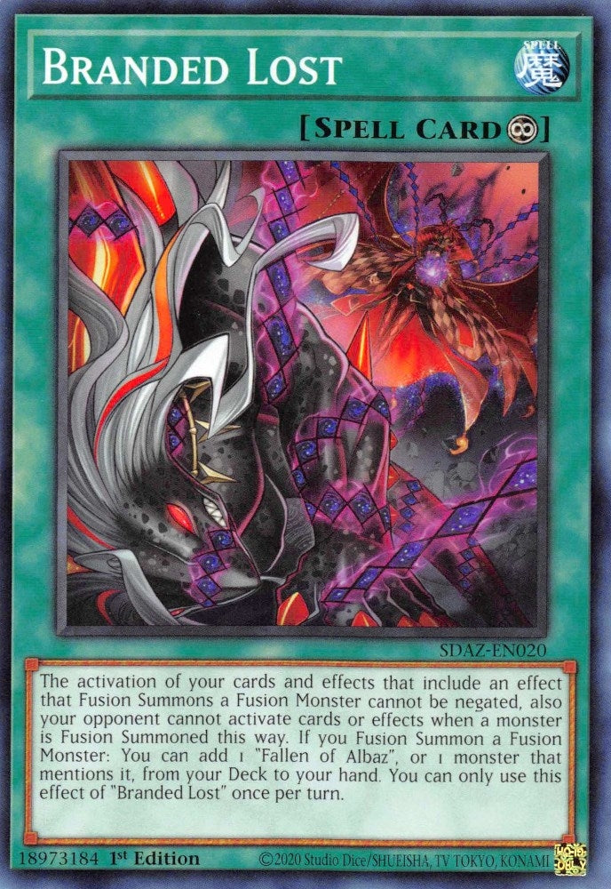 Branded Lost (20) (SDAZ) - YuGiOh Single