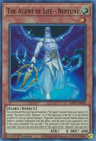 The Agent of Life - Neptune (2008) (GFP2) - YuGiOh Single