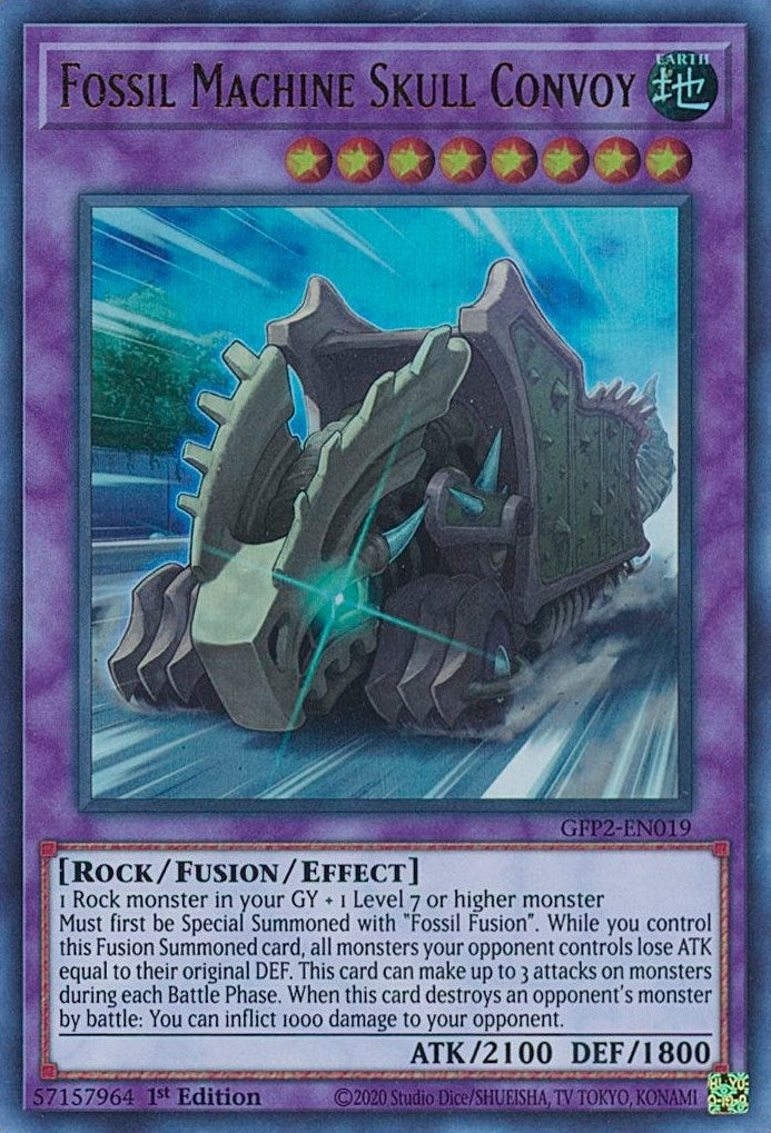 Fossil Machine Skull Convoy (2019) (GFP2) - YuGiOh Single