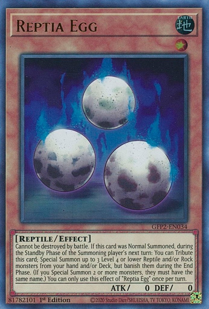 Reptia Egg (2034) (GFP2) - YuGiOh Single